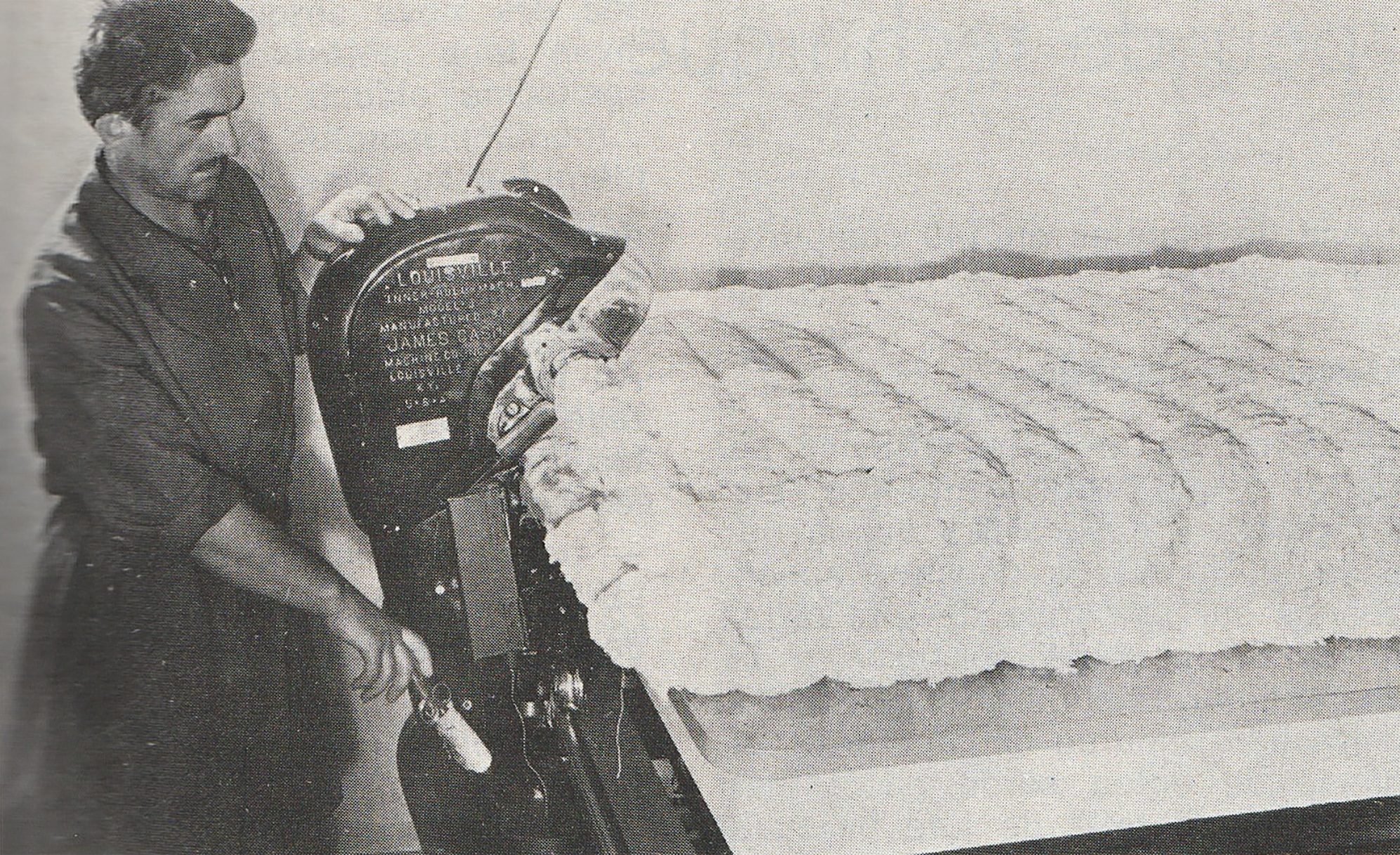 Custom-made luxury mattress by Treca Paris, crafted with French expertise and timeless elegance.