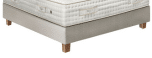 Tréca Paris Les Airelles mattress, handcrafted luxury mattress combining support and softness