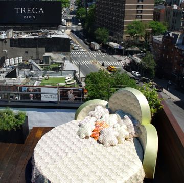 Margarita bed by Treca Paris and Uchrania, New York